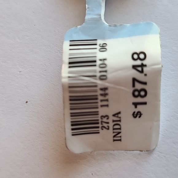 FINE JEWELRY BEAUTIFUL STERLING SILVER DIAMOND ACCENT RING SIZE 7 - Picture 8 of 10